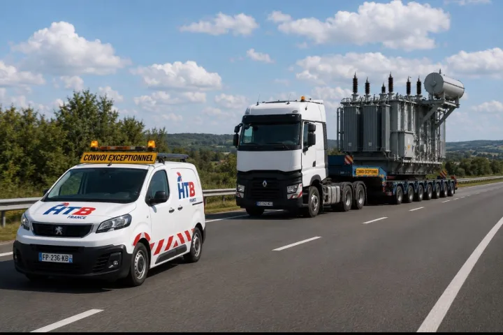 Transport de transformateur en convoi exceptionnel HTB France